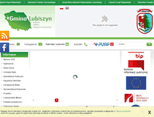 Tablet Screenshot of lubiszyn.pl